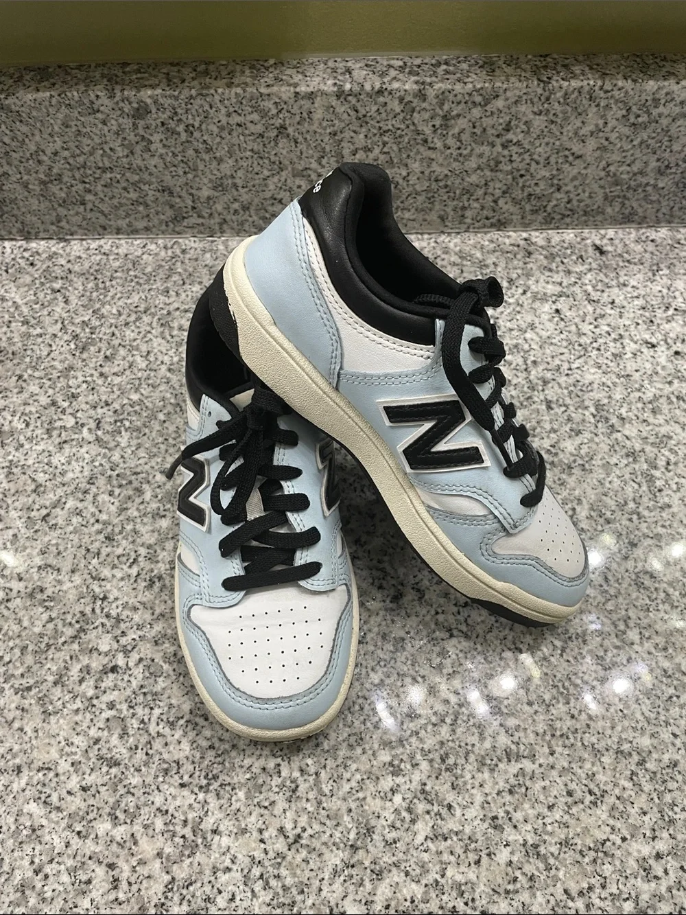 New Balance light blue